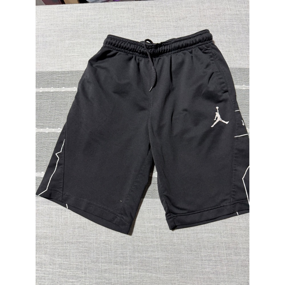 Jordan Boys Black Dri-FIT Basketball Shorts Size M 10-12 YRS‎ Jumpman Athletic